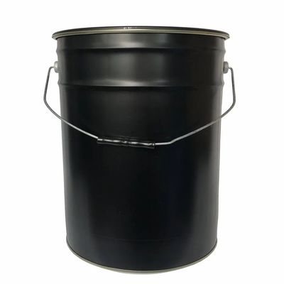 둥근 식품 안전 금속 버킷 5 갤런 0.28-0.42mm