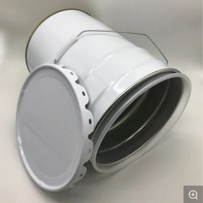 콩형 5 갤런 오픈 헤드 스틸 배트 PE 드럼 라인 0.32-0.42mm