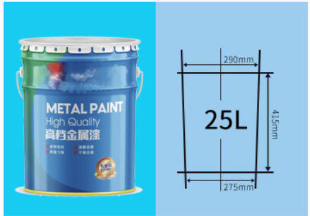 25L 화학 금속 배트 배트  spillproof 공기 밀폐 뚜?? 안전 저장 및 운송