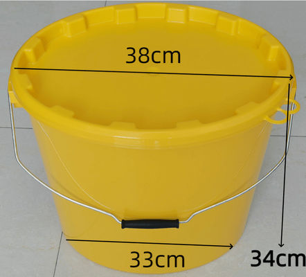 20 L 플라스틱 버킷 컨테이너 타원형 ISO 인증과 함께 회화를 저장하기 위해