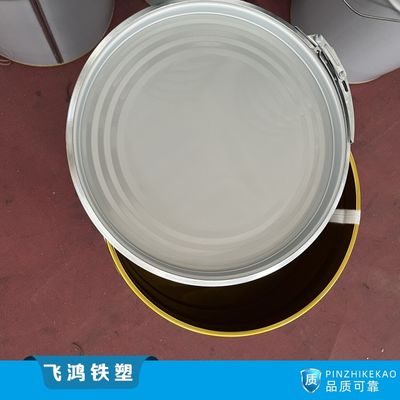 고성능 화학물질 보관용 25L 금속 페인트 버킷